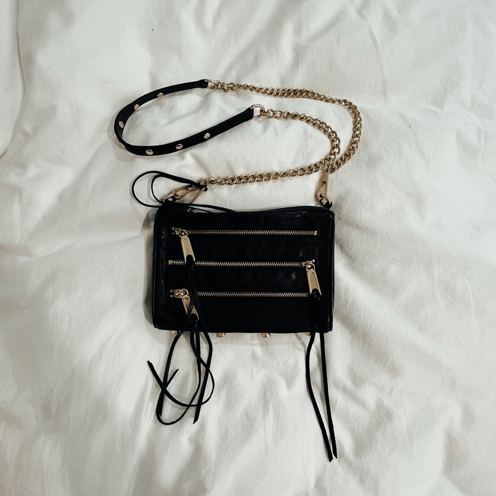 Rebecca Minkoff Black Leather Purse